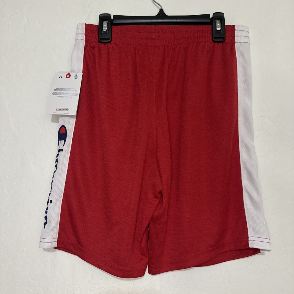 Champion Boys Lychee Red‎ Athletic Shorts Size Large NWT